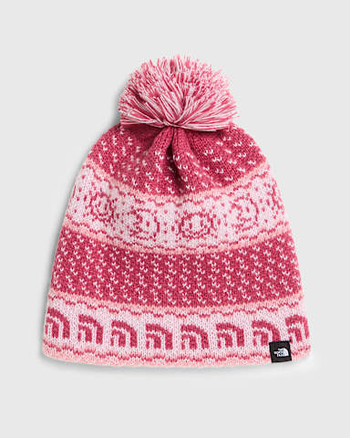 Berretto Cabin Ski Tuke da bambini TNF Pale Blossom Jacquard hero