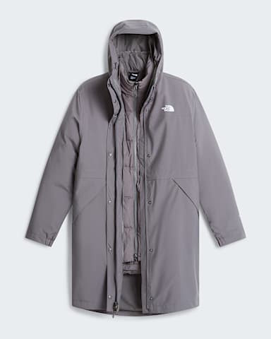 Veste Sequoia Triclimate 3en1 pour femme TNF Smoked Pearl hero