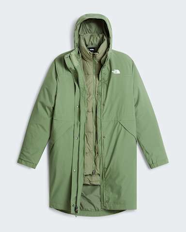 Sequoia Triclimate 3in1jas voor dames TNF Bark Mist hero
