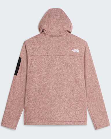 Mens Tech Emilio Fleece Jacket TNF Ember Soil Light Heathe alt1