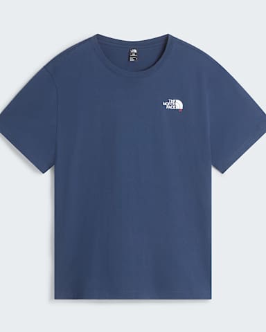 Unisex Country Stickers Grobritannien TShirt im RelaxedSchnitt TNF Summit NavyTNF White hero
