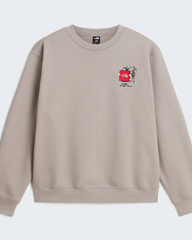 Unisex Gear Up Get Out Graphic Sweatshirt TNF Stone Slab alt1