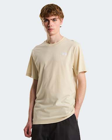Evolution Simple Dome normal geschnittenes TShirt fr Herren TNF Desert Stone alt4