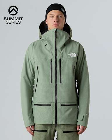 Giacca Summit Tsirku GORETEX Pro da uomo TNF Slate MossBark Mist hero