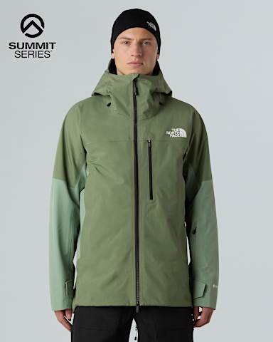 Summit Eastwall GORETEXjas voor heren TNF Bark MistSlate Moss hero