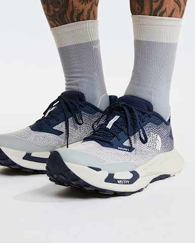 Scarpe da trail running VECTIV Enduris 4 da uomo TNF Glacier GraySummit Navy alt2