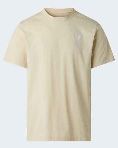 Evolution Simple Dome normal geschnittenes TShirt fr Herren TNF Desert Stone hero