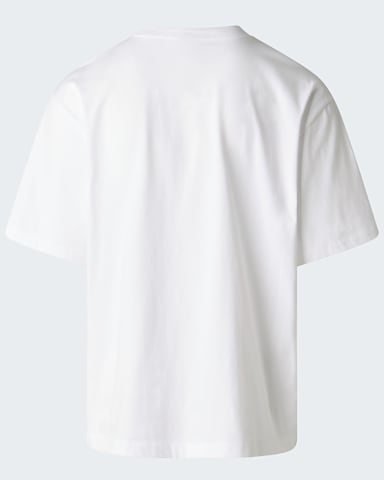 Mens Liquid Logo Oversized Graphic TShirt TNF TNF White alt1