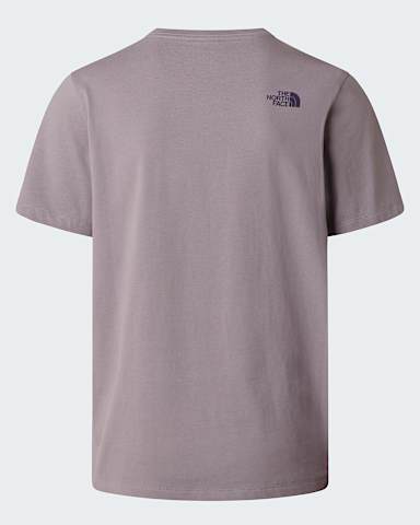 Mens Mountain Line Regular Graphic TShirt TNF Transcendent Grey alt1