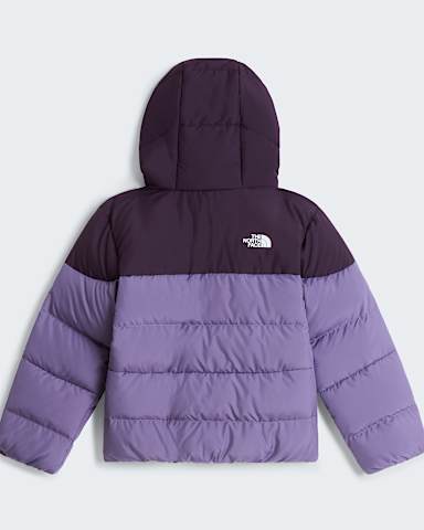 Kids Frost Fall Hooded Jacket TNF Endless DuskGrounded Plum alt1