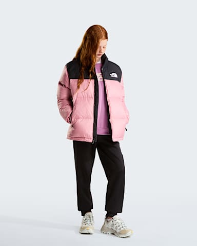 Teens 1996 Retro Nuptse Jacket TNF Primrose alt1