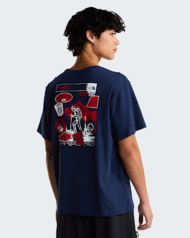 UnisexTShirt Country Stickers Frankreich Relaxed TNF Summit NavySummit Navy alt2