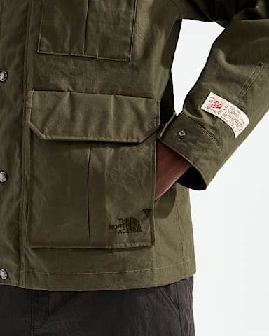 TNF Red Box British Millerain 76 Mountain Parka Unisex TNF BM Olive alt2