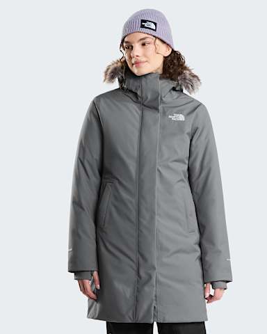 Parka Arctic para mulher TNF Smoked Pearl hero