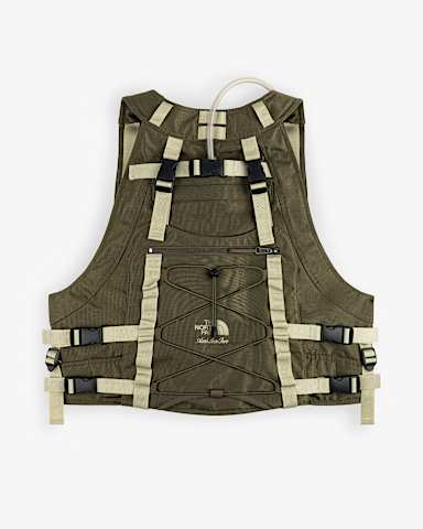 Vesta TNF X Aim Leon Dore Tech TNF New Taupe Green hero