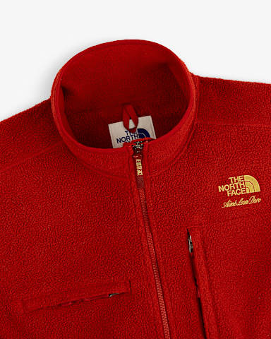 Casaco polar com fecho de correr de 12 TNF X Aim Leon Dore 95 Denali TNF TNF Red alt1