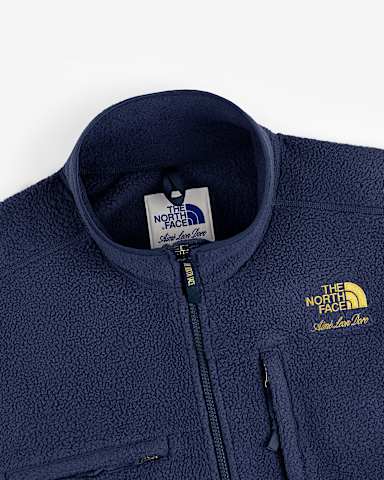 Flsov bunda s krtkm zipem TNF X Aim Leon Dore 95 Denali TNF Estate Blue alt1