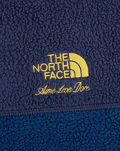Flsov bunda s krtkm zipem TNF X Aim Leon Dore 95 Denali TNF Estate Blue alt2