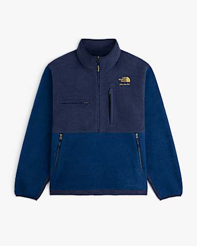 Flsov bunda s krtkm zipem TNF X Aim Leon Dore 95 Denali TNF Estate Blue hero