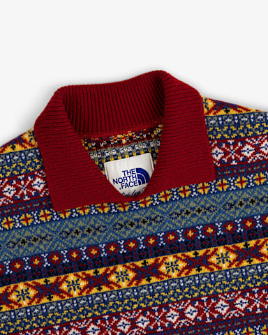 Camisola jacquard TNF X Aim Leon Dore TNF MultiColor alt1