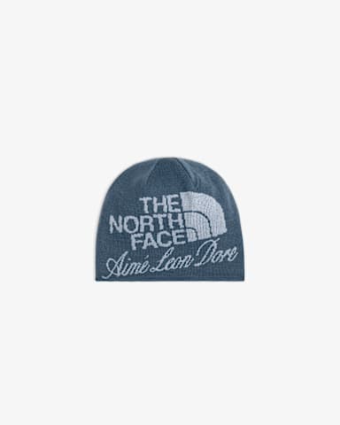 akardowa czapka beanie TNF X Aim Leon Dore TNF Granite Grey hero
