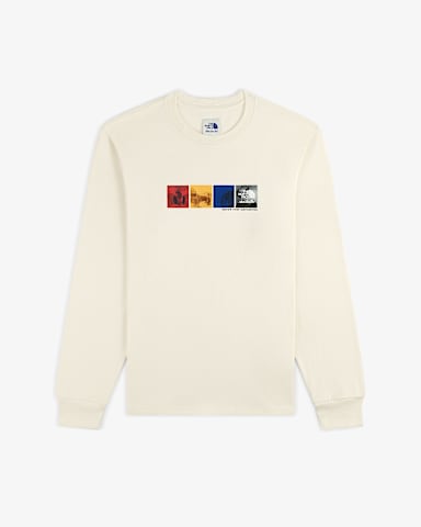 Triko s dlouhm rukvem TNF X Aim Leon Dore TNF Natural White hero