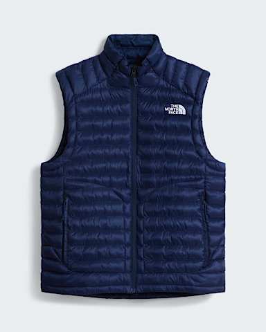 Mski bezrkawnik z ocieplin syntetyczn Huila TNF Summit Navy hero
