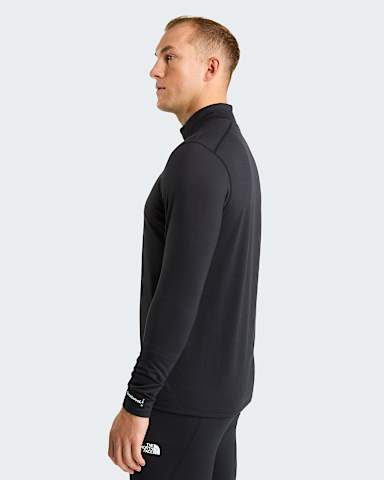 Camisola de manga comprida com fecho de correr de 14 TNF x Smartwool Merino para homem TNF TNF Black alt2