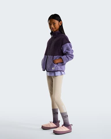 Veste en polaire Cabin pour fille TNF Endless DuskGrounded Plum alt1