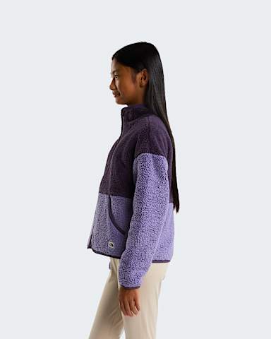 Veste en polaire Cabin pour fille TNF Endless DuskGrounded Plum alt2