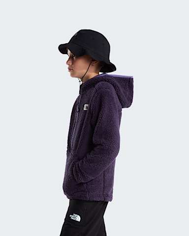 Polaire capuche Cabin pour garon TNF Endless DuskGrounded Plum alt2