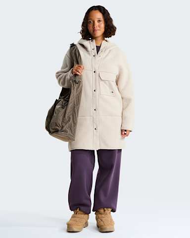 Womens Cragmont Fleece Coat TNF Timeless Taupe alt1