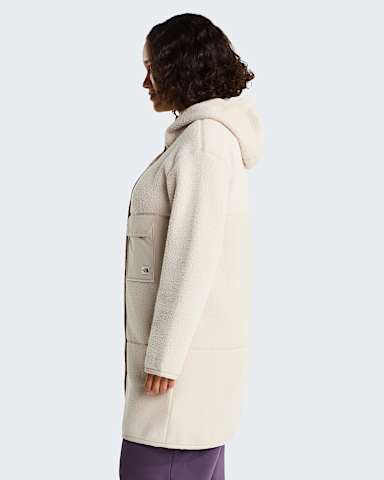 Womens Cragmont Fleece Coat TNF Timeless Taupe alt2