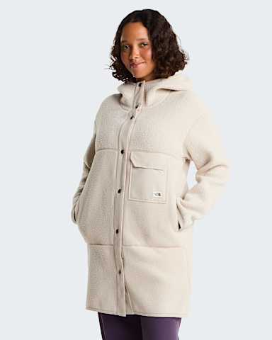 Womens Cragmont Fleece Coat TNF Timeless Taupe hero