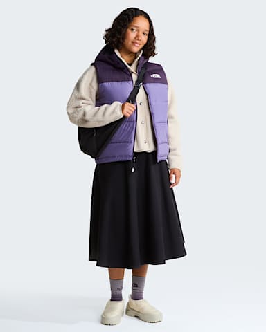 Womens Frost Fall Gilet TNF Endless DuskGrounded Plum alt1