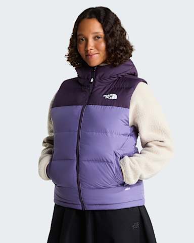 Womens Frost Fall Gilet TNF Endless DuskGrounded Plum hero