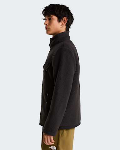 Mens Cragmont Snap Front Jacket TNF TNF Black alt2