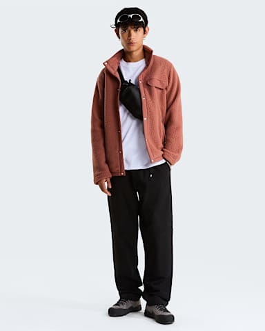 Mens Cragmont Snap Front Jacket TNF Copper Silt alt1