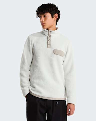 Camisola polar Cragmont para homem TNF Stone SlabCumulus Cloud hero