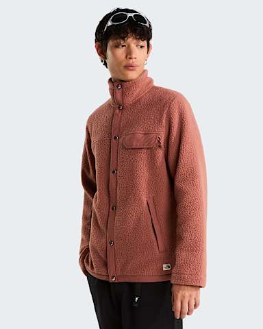 Mens Cragmont Snap Front Jacket TNF Copper Silt hero