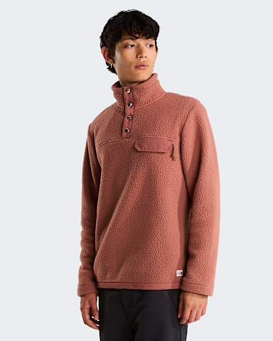 Camisola polar Cragmont para homem TNF Copper Silt hero