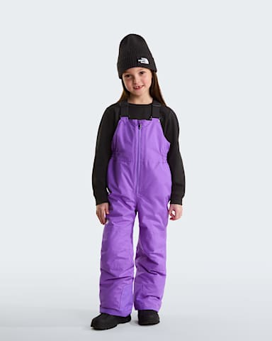 Pantaloni salopette imbottiti Freedom da bambini TNF Elevation Purple hero