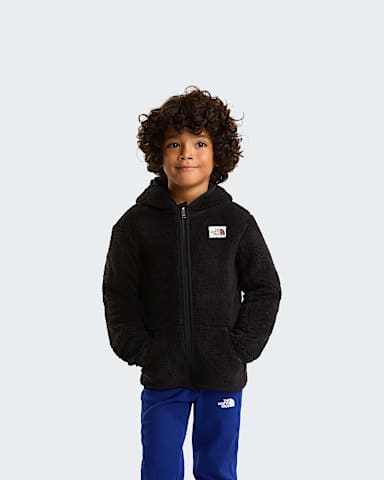 Polar com capuz Cabin para criana TNF TNF Black hero