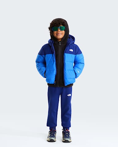 Kids Frost Fall Hooded Jacket TNF Bold BlueActive Blue alt1