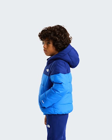 Kids Frost Fall Hooded Jacket TNF Bold BlueActive Blue alt2