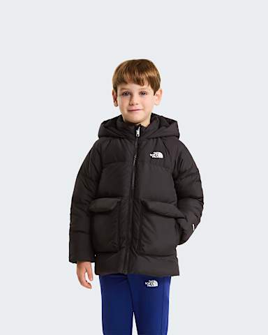 Kids North Down FleeceLined Parka TNF TNF Black hero