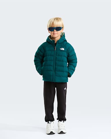 Dziecica dwustronna kurtka Perrito TNF Pacific Teal alt2