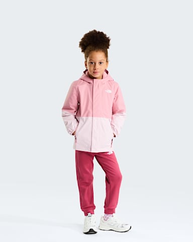Warm Antora Rain Jacket Barn TNF PrimrosePale Blossom alt1