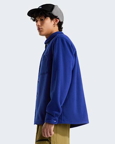 Camisa de manga larga en tejido polar Open Range para hombre TNF Bold Blue alt2