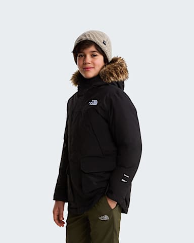 Boys McMurdo Parka TNF TNF BlackTNF White hero